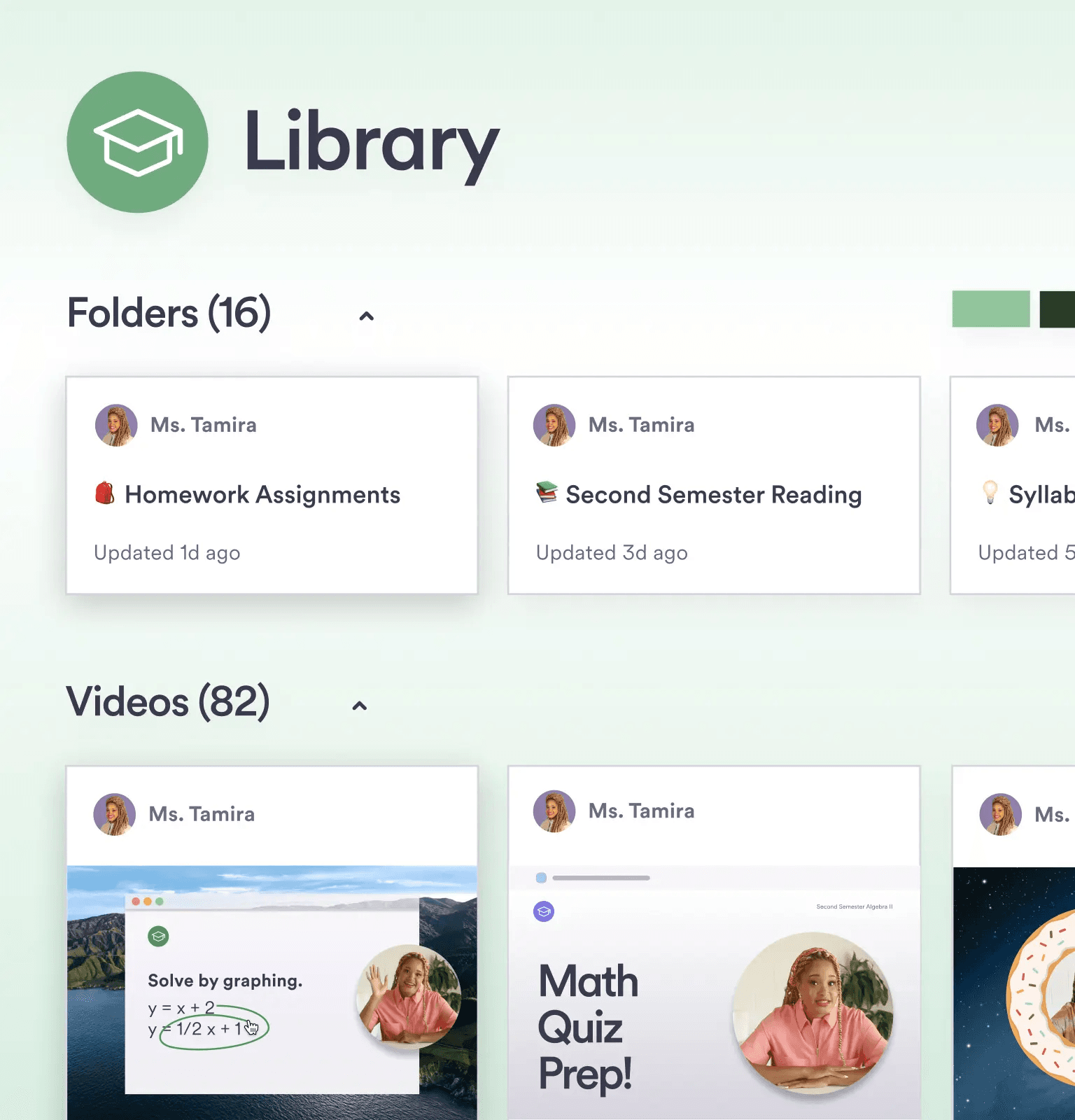 Create a content library